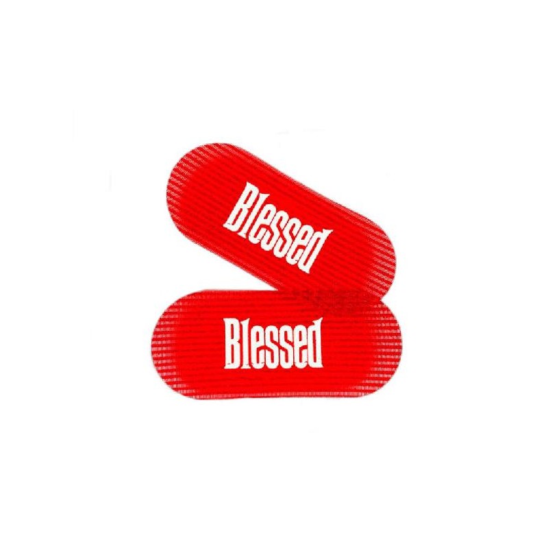 Blessed Hair Gripper Sujeta Mechones Rojo 2und    Ref. Bblgr-506