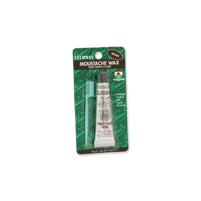 Clubman Cera Bigote Y Barba Marron 14 Gr  Ref. 070624