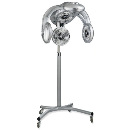 Damo Climazon Anix 3600 Plata O Antracita Con Pie Calor+aire