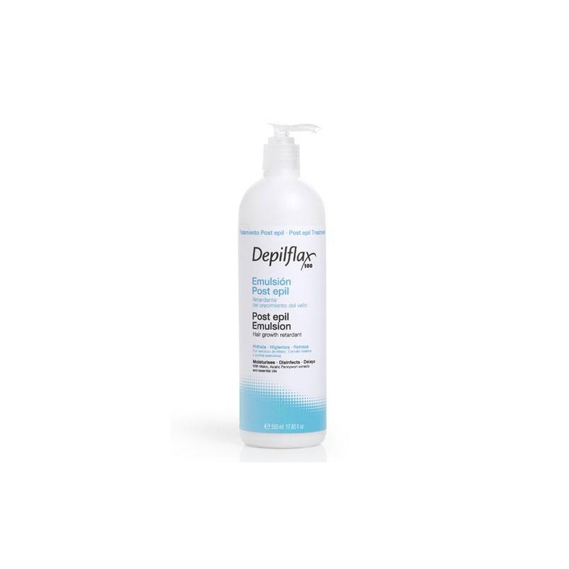 Depilflax Cosmetica Emulsion Post Epil Retardante 500 Ml. Ref. 3020604001