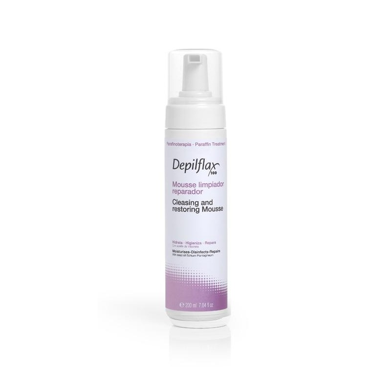 Depilflax Cosmetica Parafina Mousse Aloe Vera Y Aceite De Jojoba 200 Ml. Ref. 3020702001