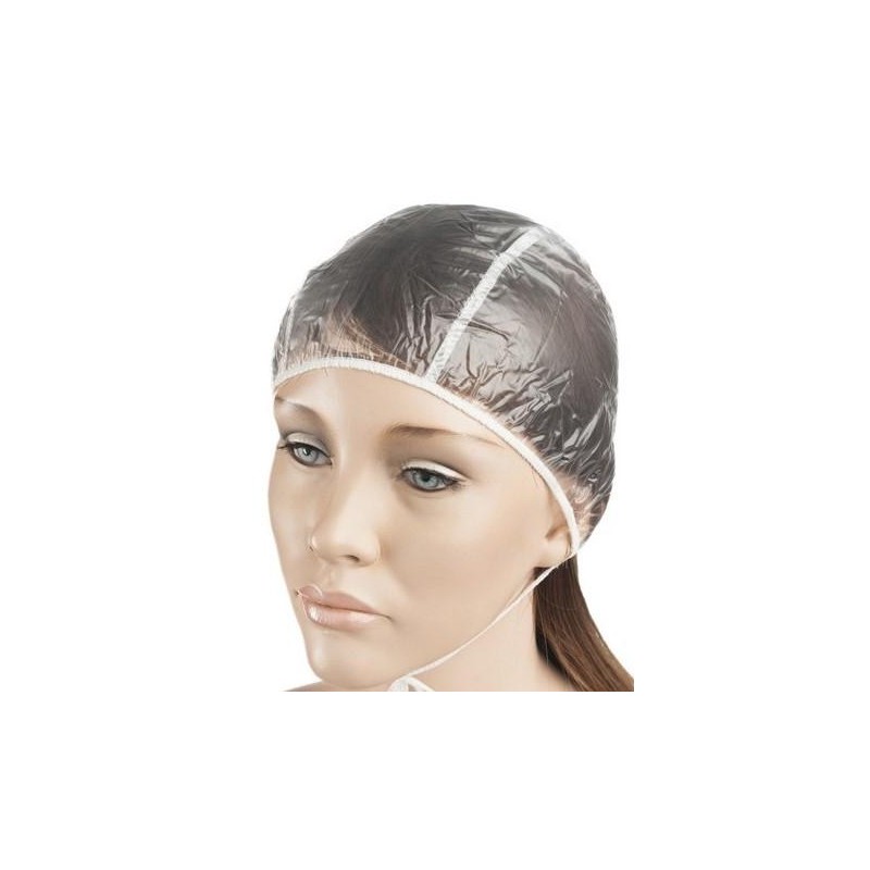 Eurostil Gorro Plastico Transparente 1 Uso Ducha Ref. 01540