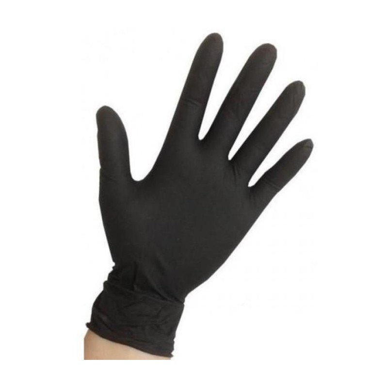 Eurostil Guantes Latex Negro Mediano 20 Unds. Ref. 2833