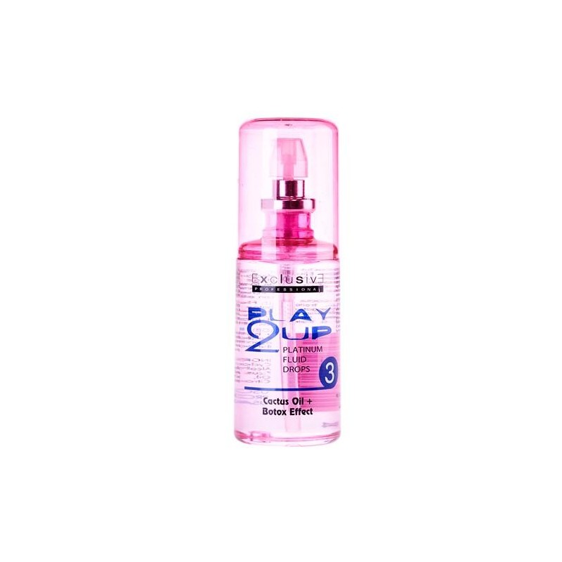 Exclusive Play2 Serum Platinium Fluid Drops Cactus- Botox Efect  80 Ml. Ref. 13003cactus
