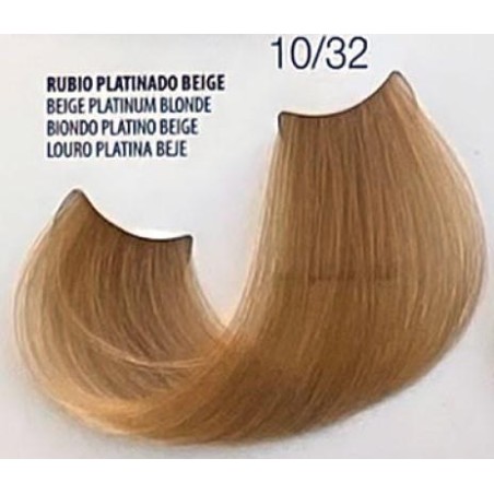 Fusion Tinte Permanente En Crema N. 10.32 Rubio Platinado Beige   150 Ml