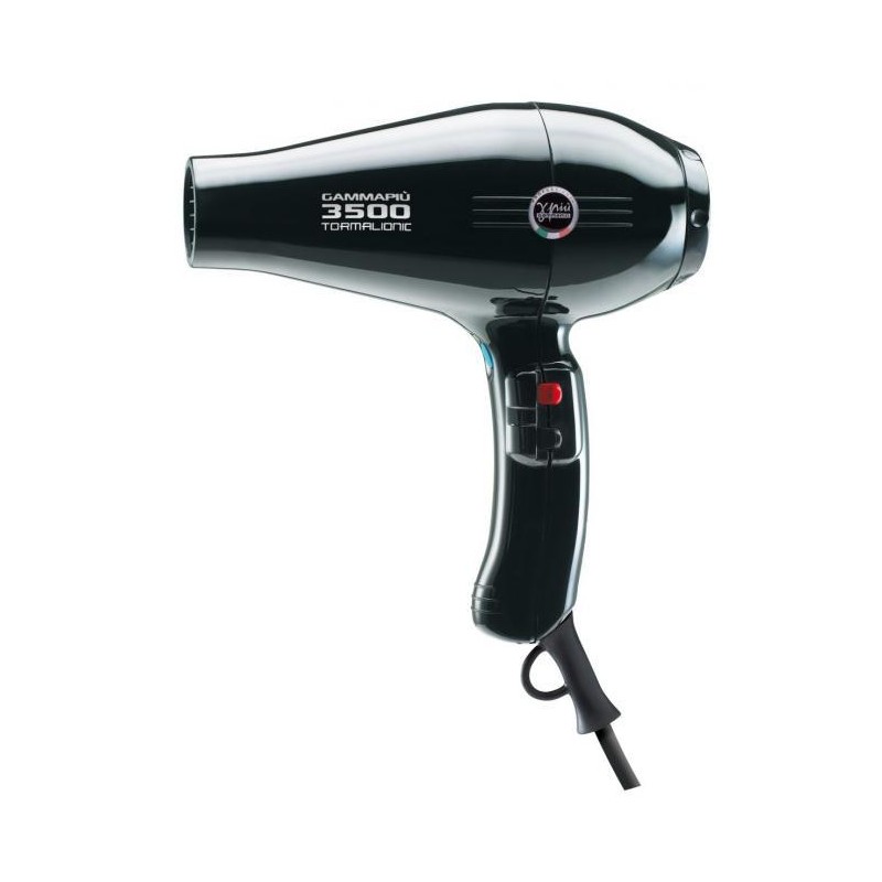 Gamma Piu Secador 3500 Tormalionic Negro 2500w Ref. Ppagam35nwto032