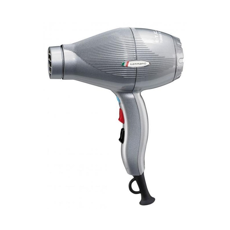 Gamma Piu Secador E-t.c. Light Tormalionic Ultraligero Plata 2100w Ref. Pagametclig-230