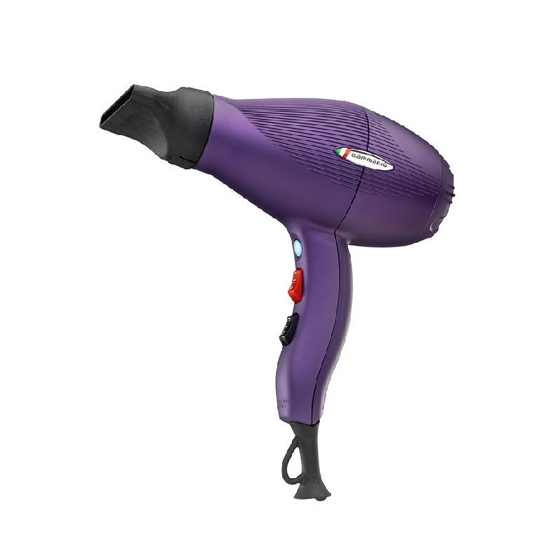 Gamma Piu Secador E-t.c. Light Tormalionic Ultraligero Violeta Opaco 2100w Ref. Pagametclig-245