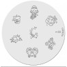 Konad Placa De Diseños Kim33