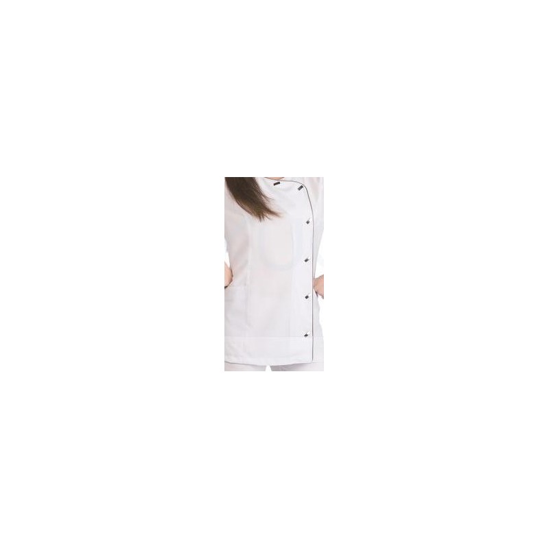 Lacla Casaca Corta M/c Cuello Mao Blanca Vivo Plata  Talla M Ref. 51307830 2sm