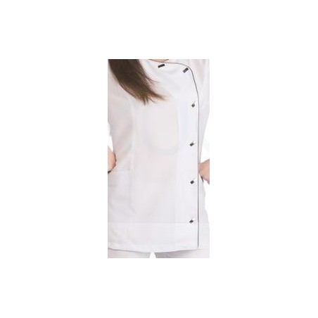 Lacla Casaca Corta M/c Cuello Mao Blanca Vivo Plata  Talla S Ref. 51307830 1bm