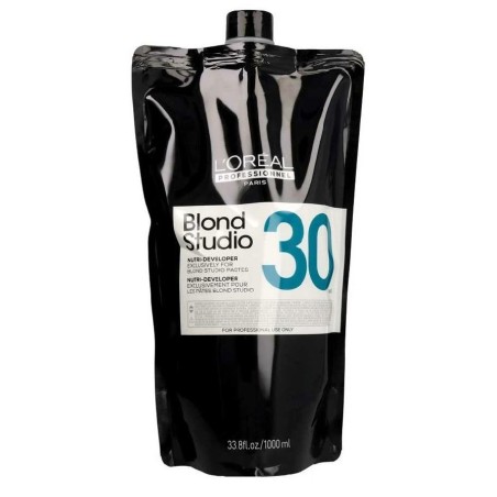 Loreal Oxidante Revelador Blond Studio Platinium Nutri-revelador En Crema 30 Vol. Litro