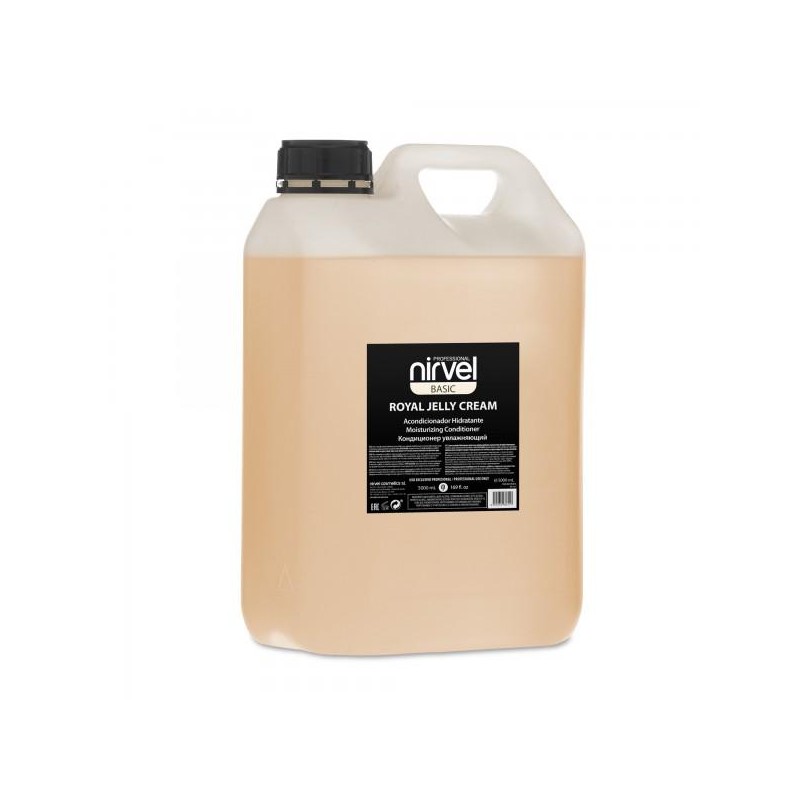 Nirvel Basic Acondicionador Hidratante Con Jalea Real En Crema Royal Jelly Cream 5 L.  Ref. 6611