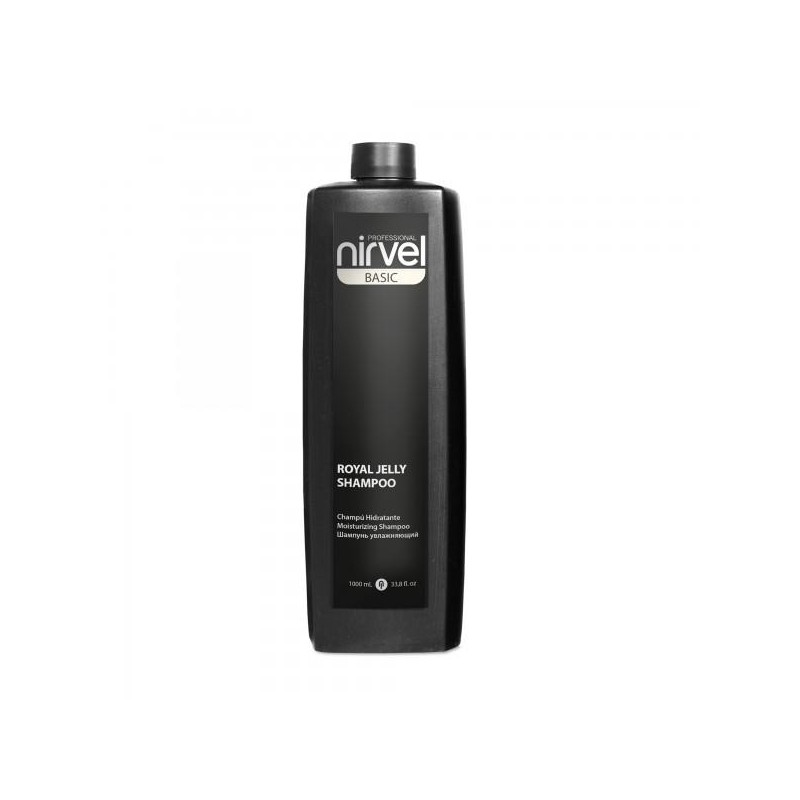 Nirvel Basic Champu Hidratante A Base De Jalea Real Royal Jelly Shampoo 1 L. Ref. 6608