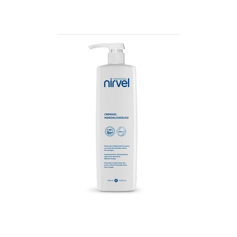 Nirvel Cremigel Hidroalcholico Hidratacion Y Proteccion Manos 1000 Ml. Rfe. 6814