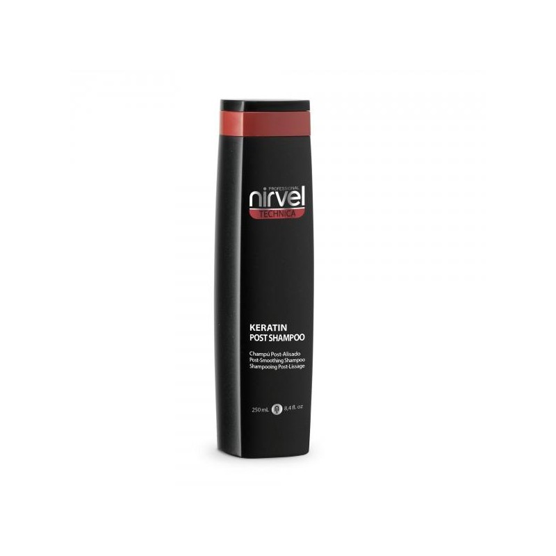 Nirvel Technica Champu Post Alisado Keratin Post Shampoo 250 Ml. Ref. 8483