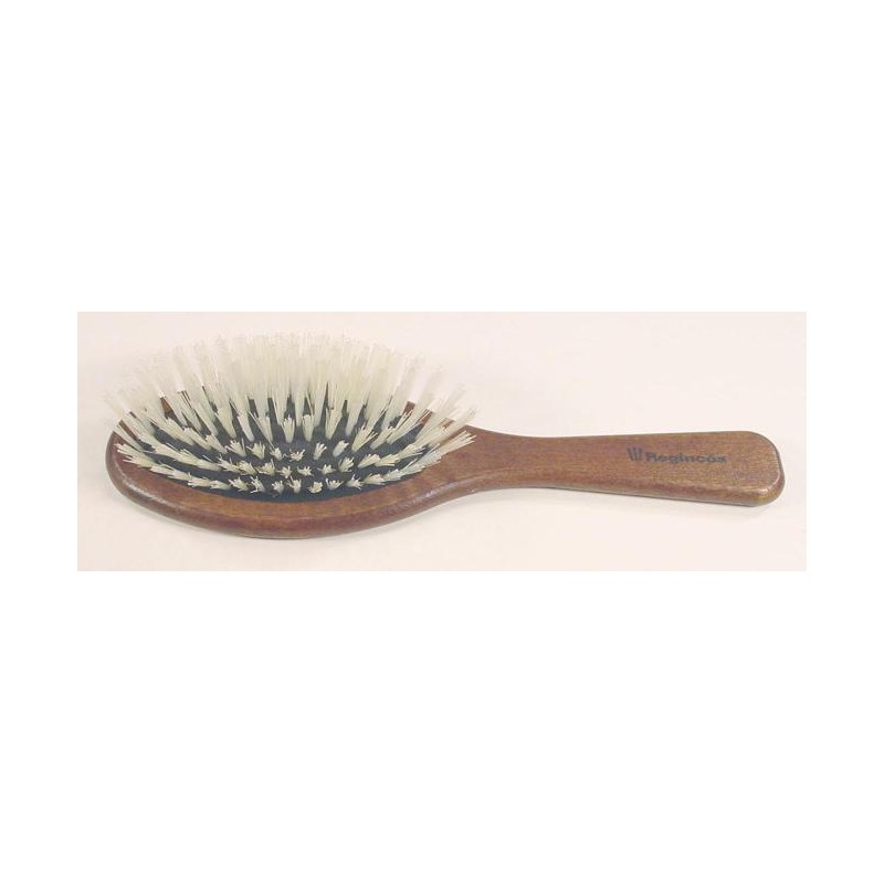 Regincos Cepillo Oval Madera Cerda Natural 65 Blanca Suave Ref. 15212