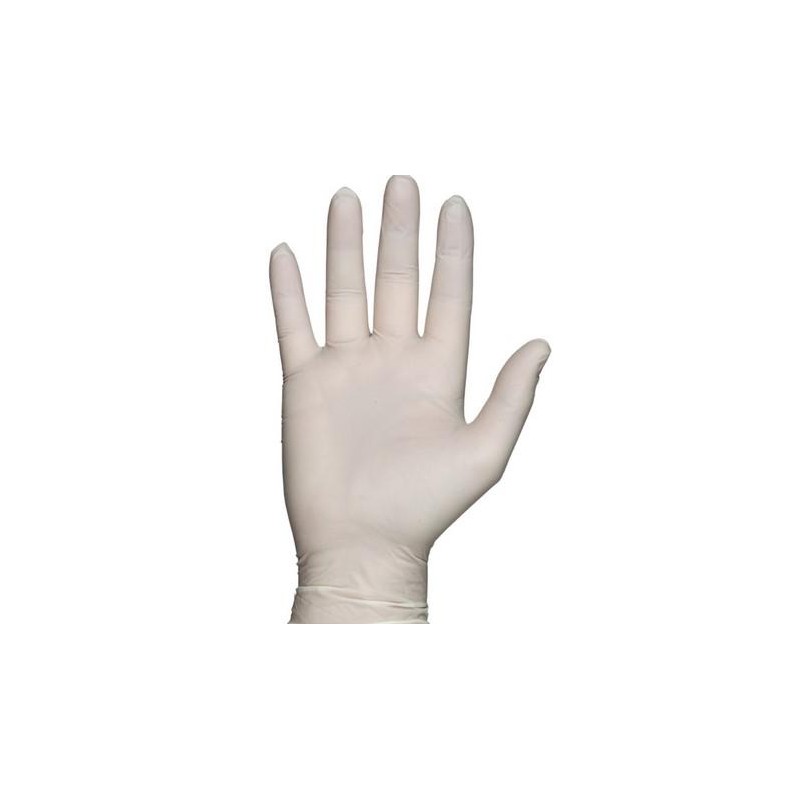 Rubberex Guantes Latex Touch 100 Unids Pd Con Polvo 5.0grs