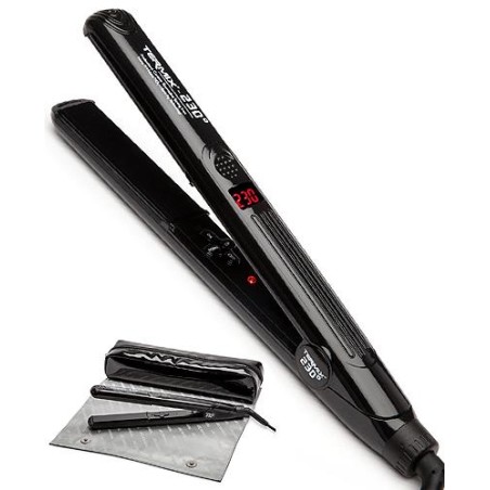 Termix Plancha Ceramica Turmalina 27mm Negra 230 Ref. P-pch-tx230n + Estuche Térmico Con Alfombrilla