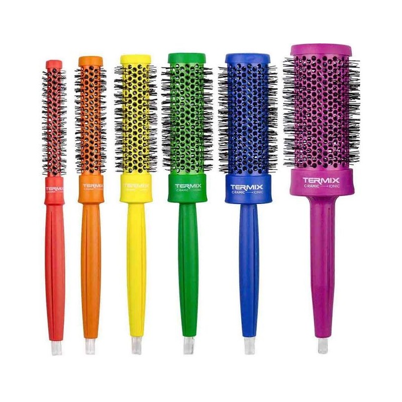 Termix Cepillo Termico Pride By C-ramic Ionic Pack 6 Unds Ø 12 Al 43. Ref. 000822