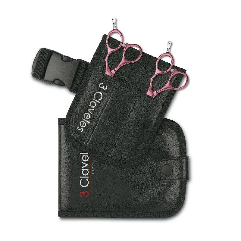 3 Claveles Tijera Duraluminio Rosa Kit Ref. 12693