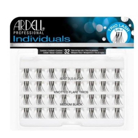 Ardell Pestañas Individuales Trio Medium Black Ref. 62158